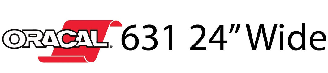 Oracal 631 24” wide